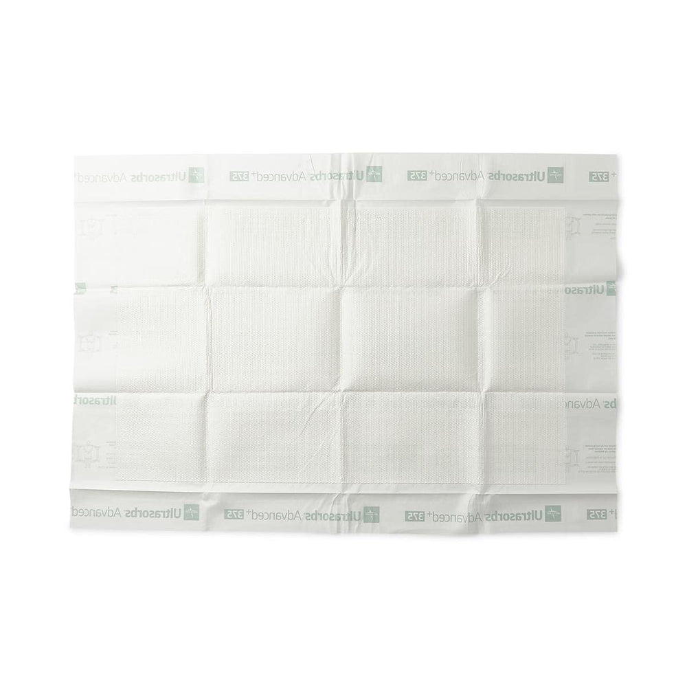 Medline protector colocado en cama demostrando protección contra fugas