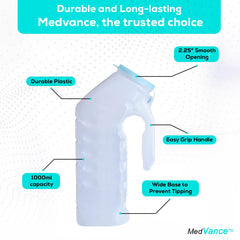 MedVance asa ergonómica para transporte cómodo y agarre estable