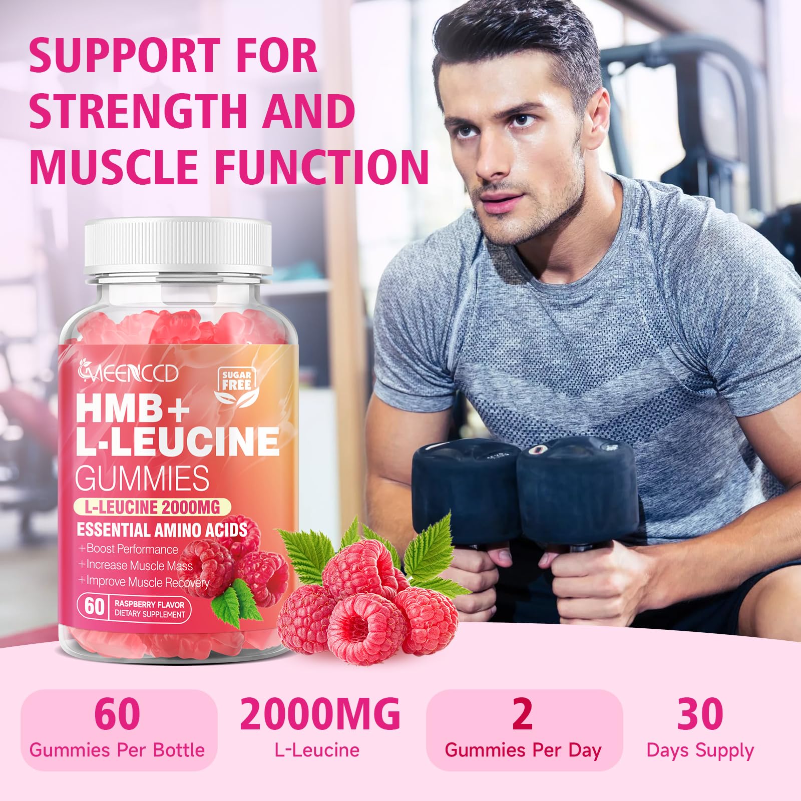 MEENCCD apto para hombres y mujeres que buscan soporte muscular