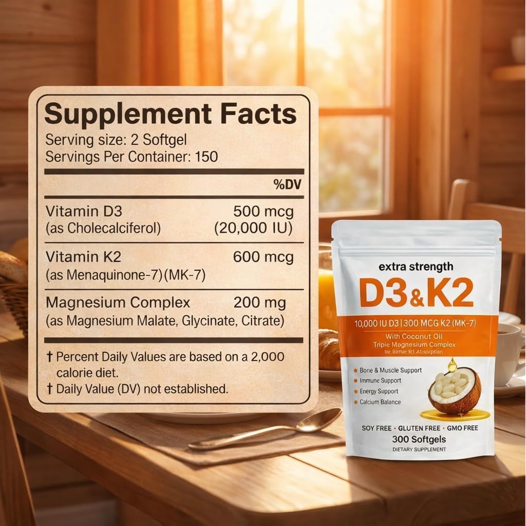 Megacephalus softgels en plato listos para consumo diario práctico