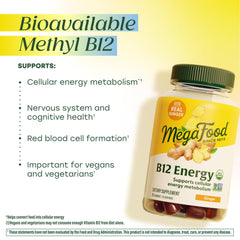 MegaFood raíz de jengibre real como ingrediente para sabor y digestión
