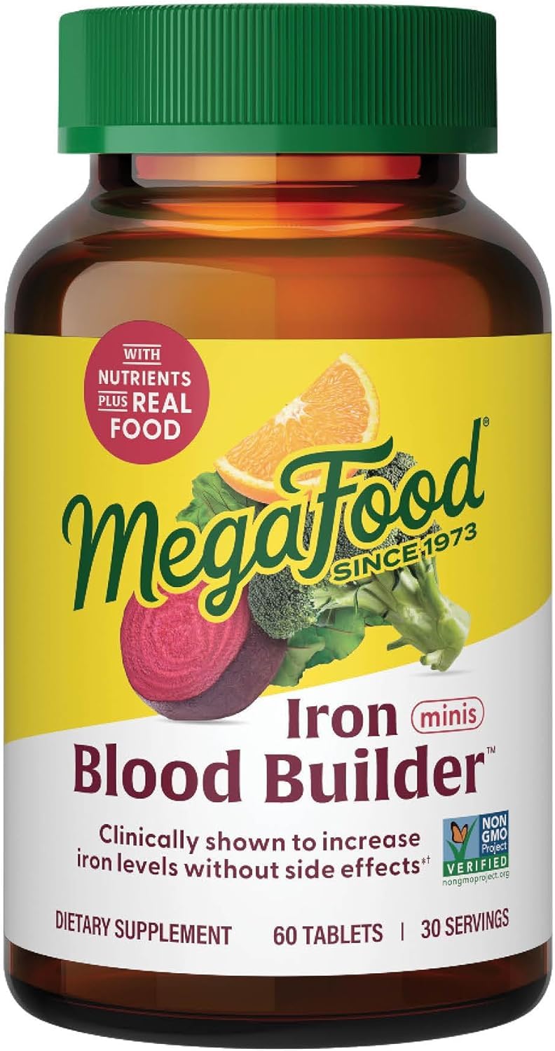 MegaFood frontal del envase mostrando nombre y beneficio energético