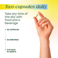 MegaFood capsules on white background showcasing convenient daily capsules.