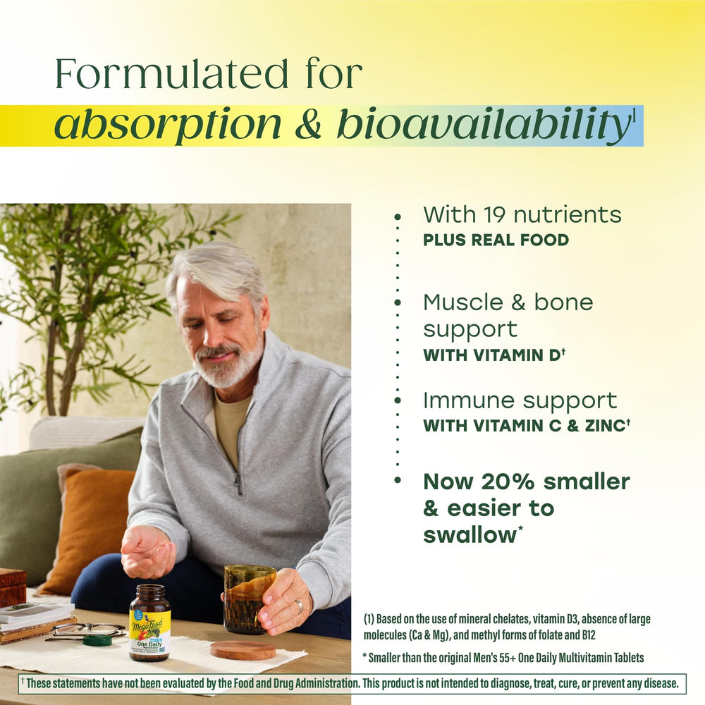 MegaFood etiqueta con ingredientes y formas biodisponibles visibles