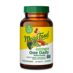 MegaFood frontal del envase mostrando la etiqueta y beneficios