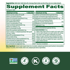 MegaFood ingredientes de alimentos reales como arándano y brócoli para nutrientes