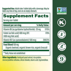 MegaFood mini tabletas en mano para evidenciar tamaño y facilidad