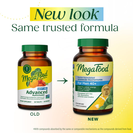 MegaFood primer plano de tabletas, mostrando textura y pureza