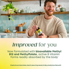 MegaFood tamaño comparativo junto a moneda para referencia de escala
