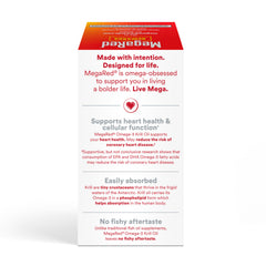 MegaRed gráfico comparativo 750 mg versus 500 mg, concentración