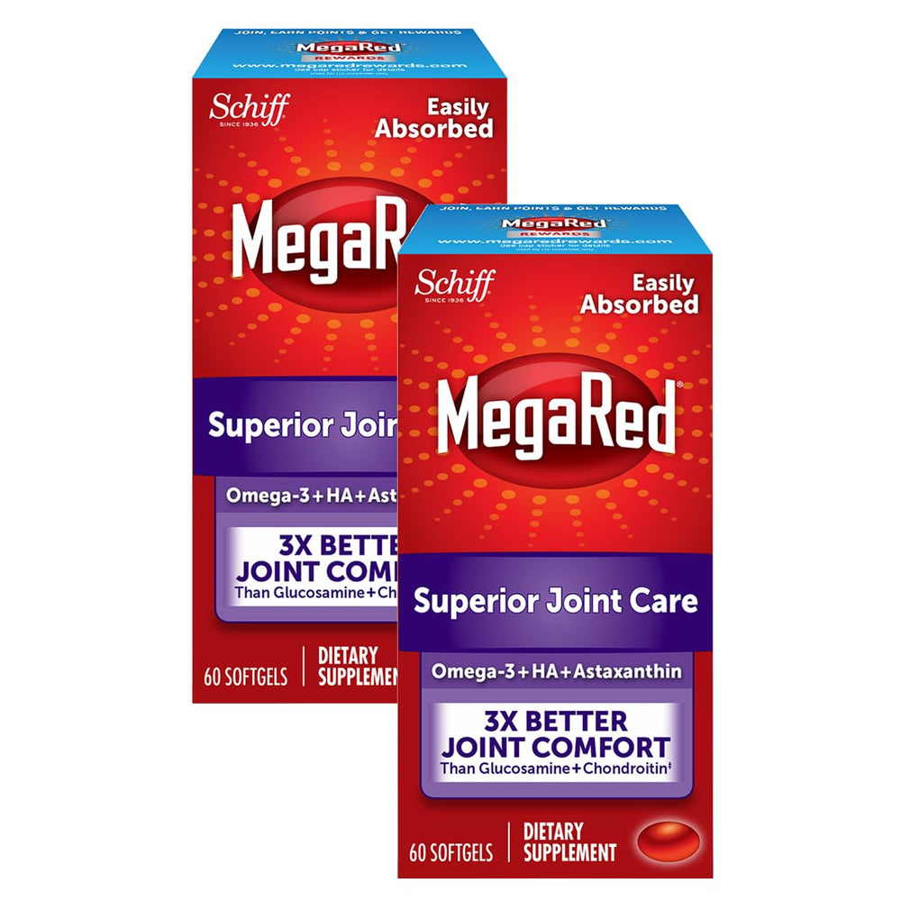 MegaRed envase frontal mostrando etiqueta y beneficio articular