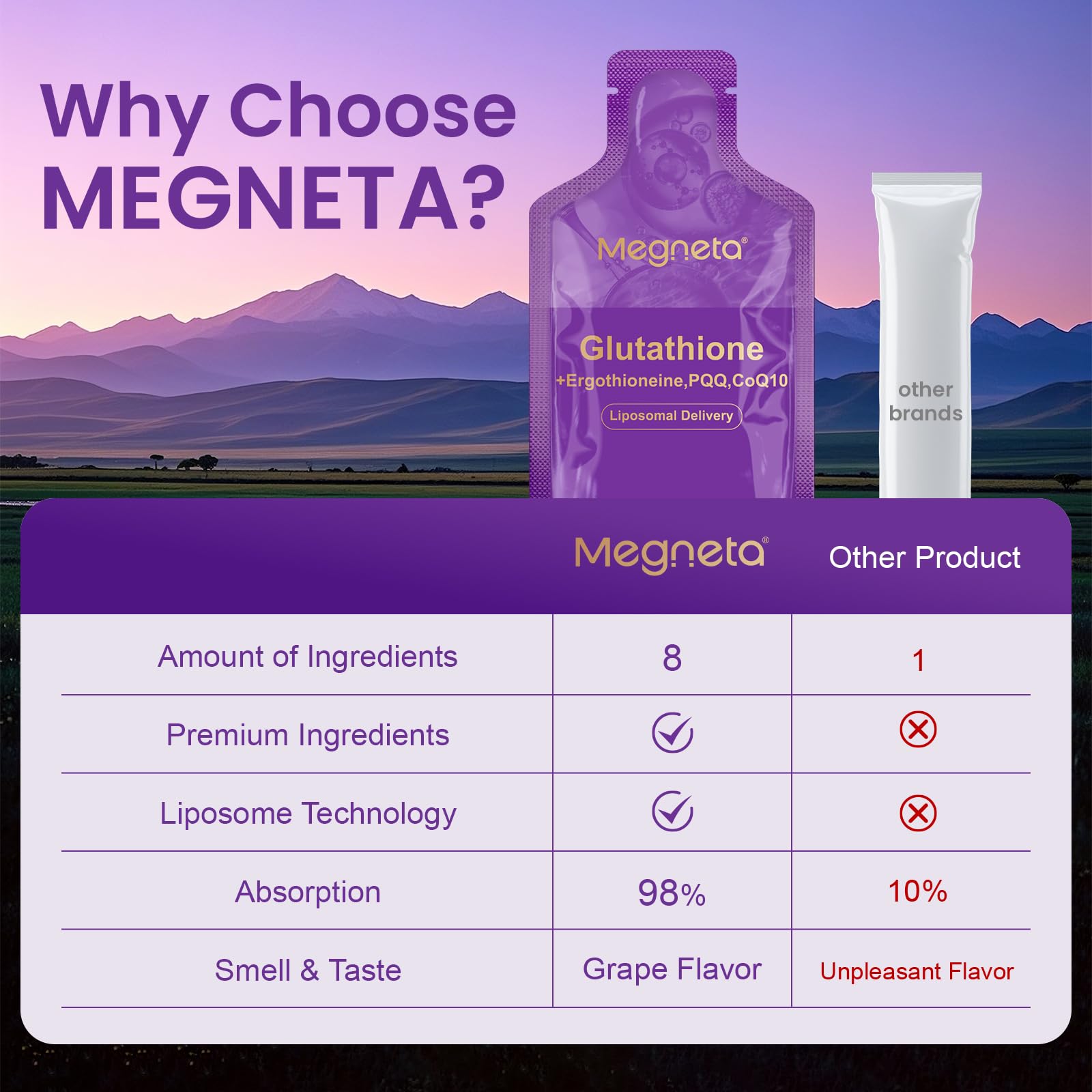 MEGNETA sobre dentro de un maletín, ideal para estilos de vida activos
