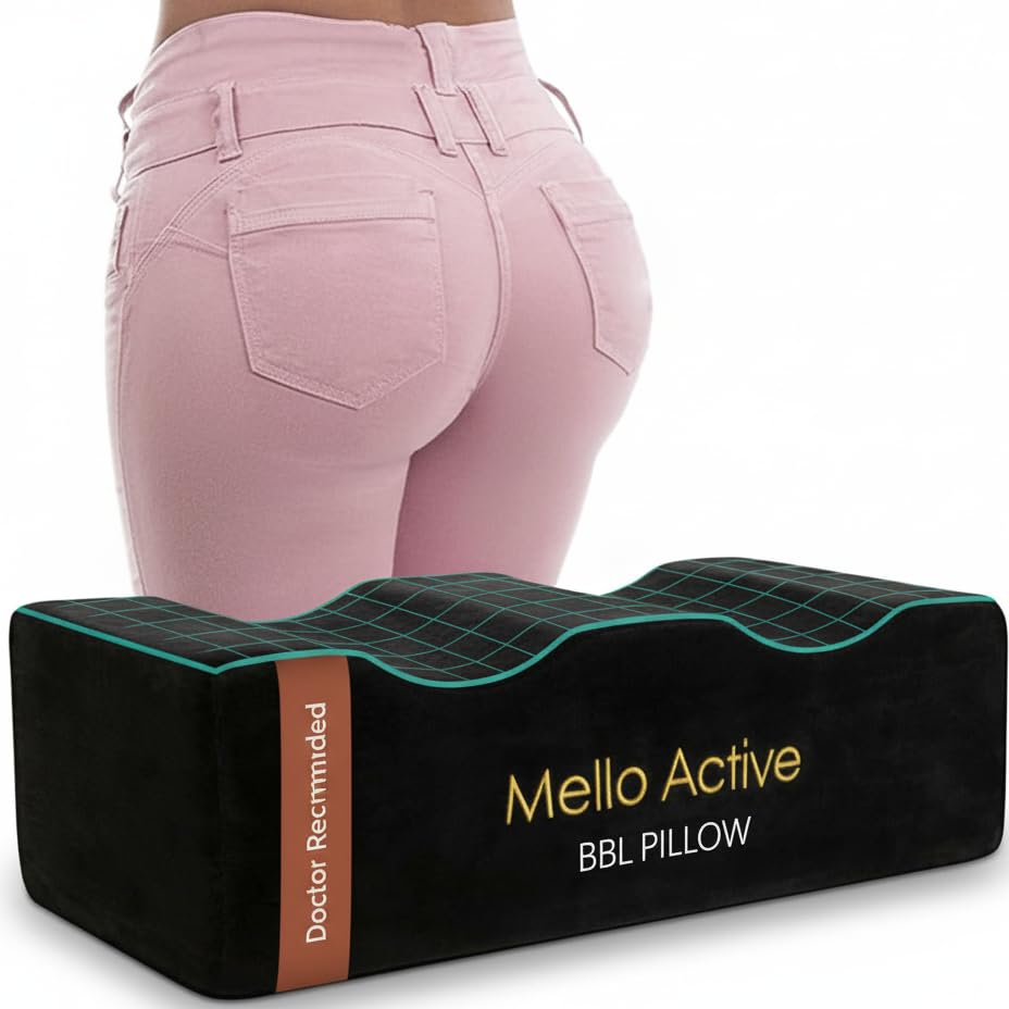 Mello Active cojín frontal mostrando perfil ergonómico y soporte cómodo