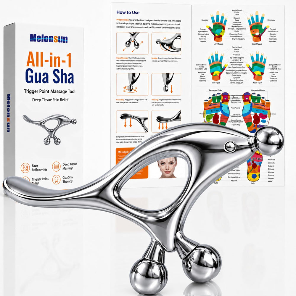 Melonsun herramienta frontal mostrando forma ergonómica y beneficio de control