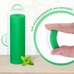 Melonsun masticador en mano para comparar tamaño y portabilidad