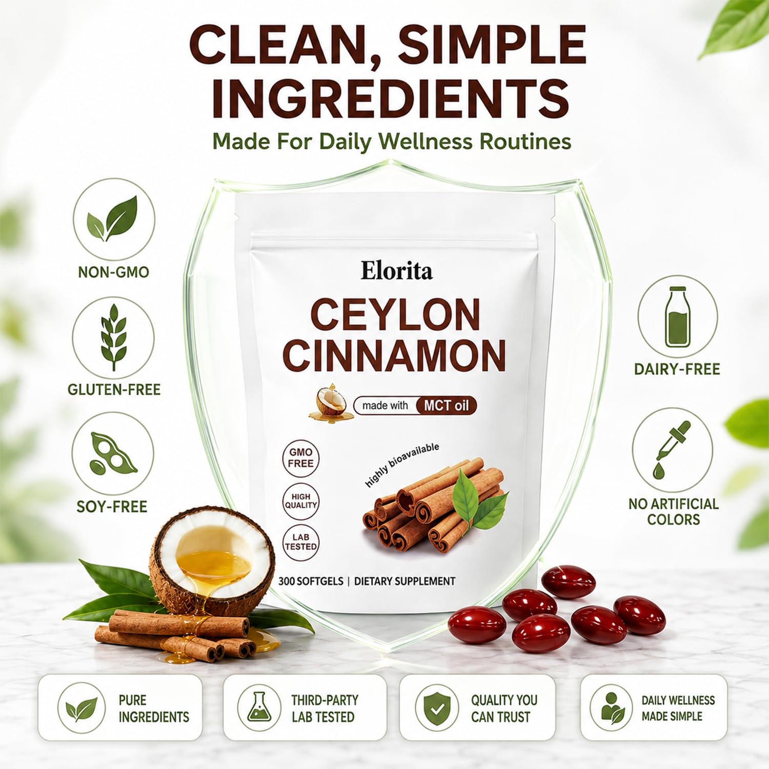 Menjint Elorita etiqueta con ingredientes claros, transparencia y limpieza