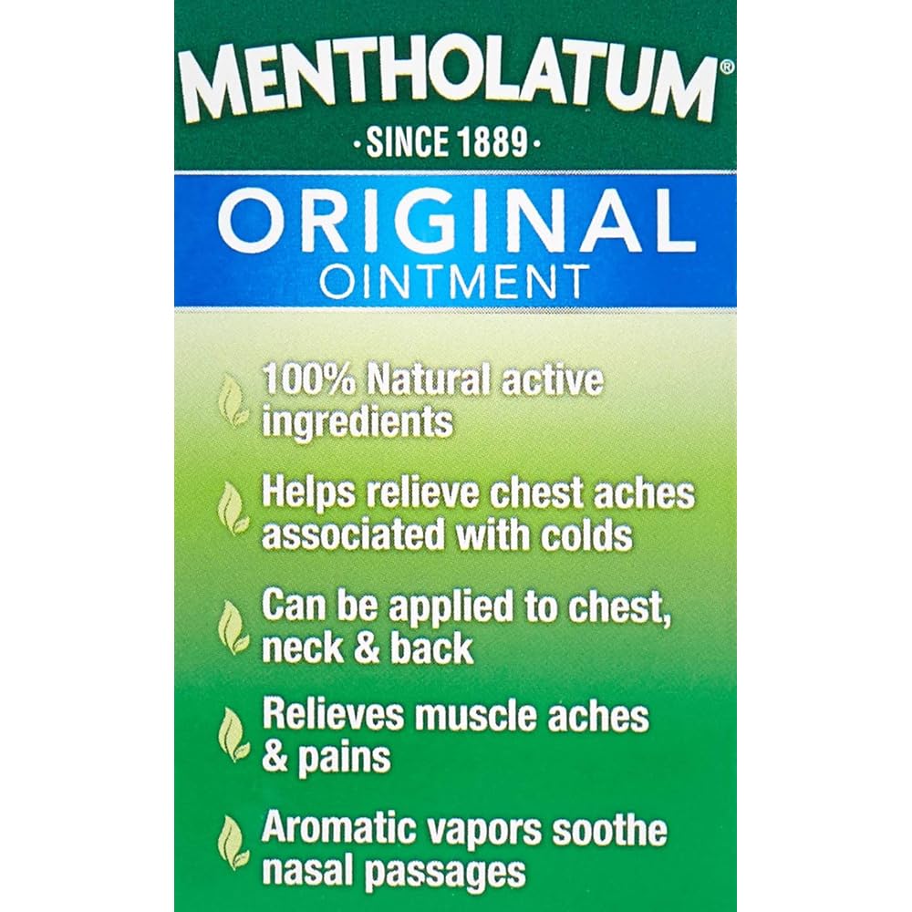 Mentholatum textura detalle ungüento cremoso beneficio absorción rápida