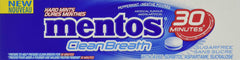 MENTOS comparación de tamaño en bolsillo, demuestra fácil transporte diario