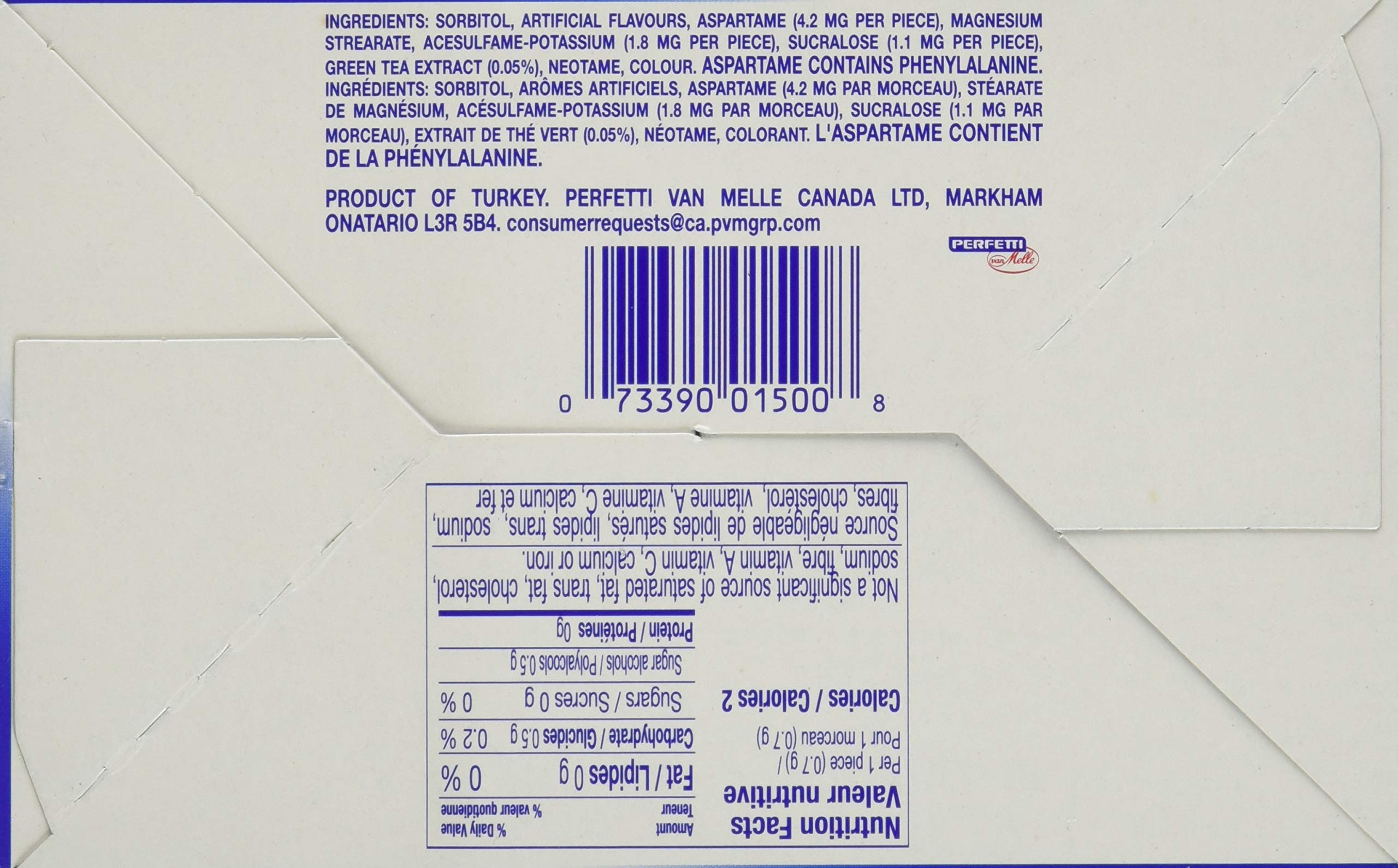 MENTOS paquete abierto con pastillas visibles, facilita uso inmediato y recarga