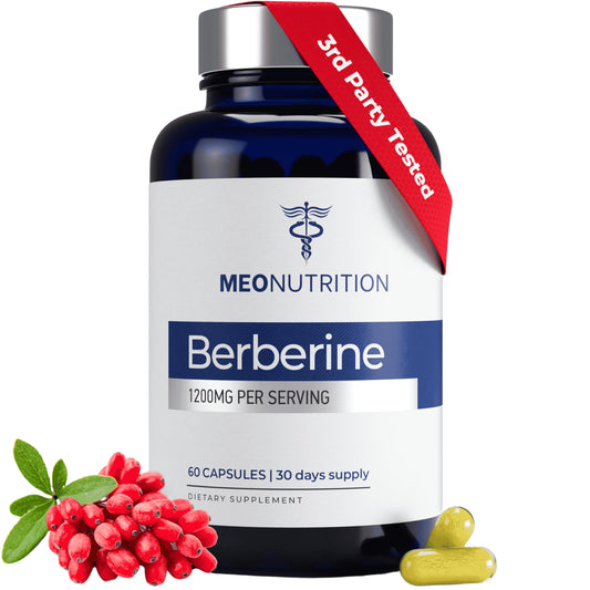 Meo Nutrition frontal del envase mostrando la etiqueta clara y beneficios