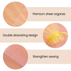Meowoo bolsa en uso guardando zapatos, protege y muestra el contenido
