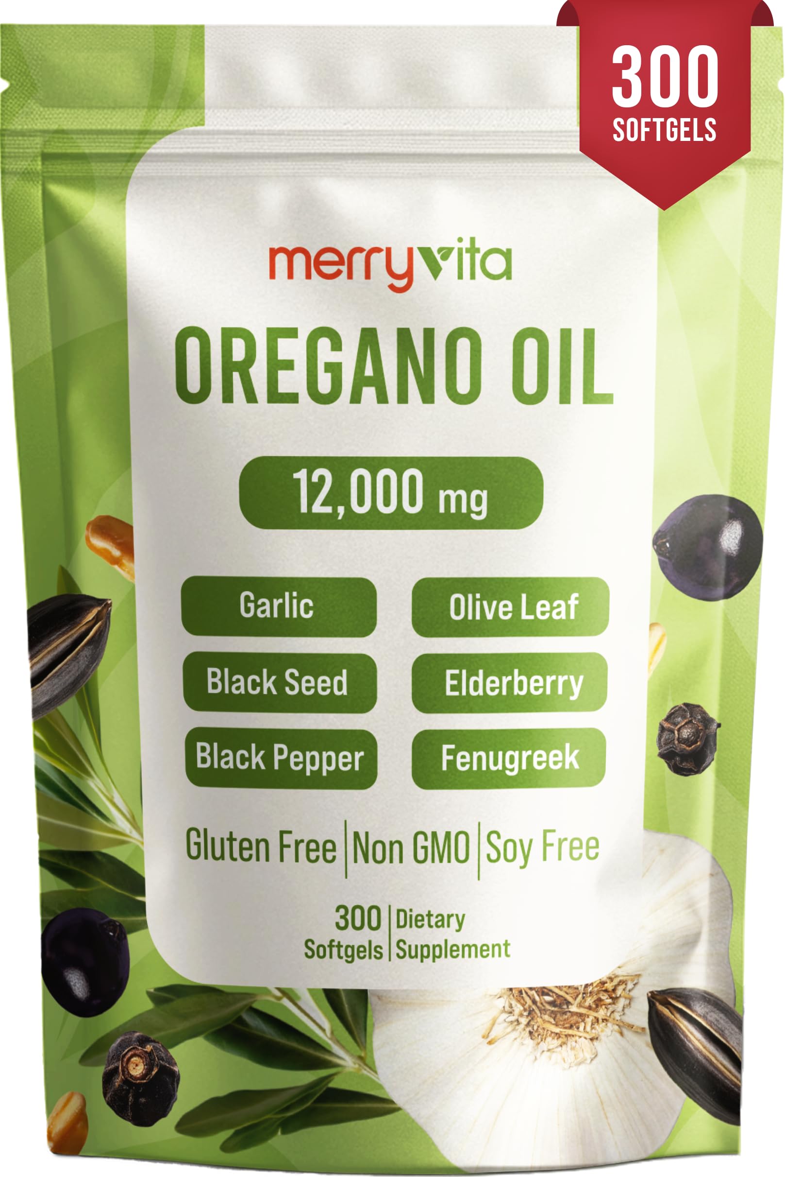 MERRY VITA envase frontal mostrando etiqueta y tamaño del producto para confianza