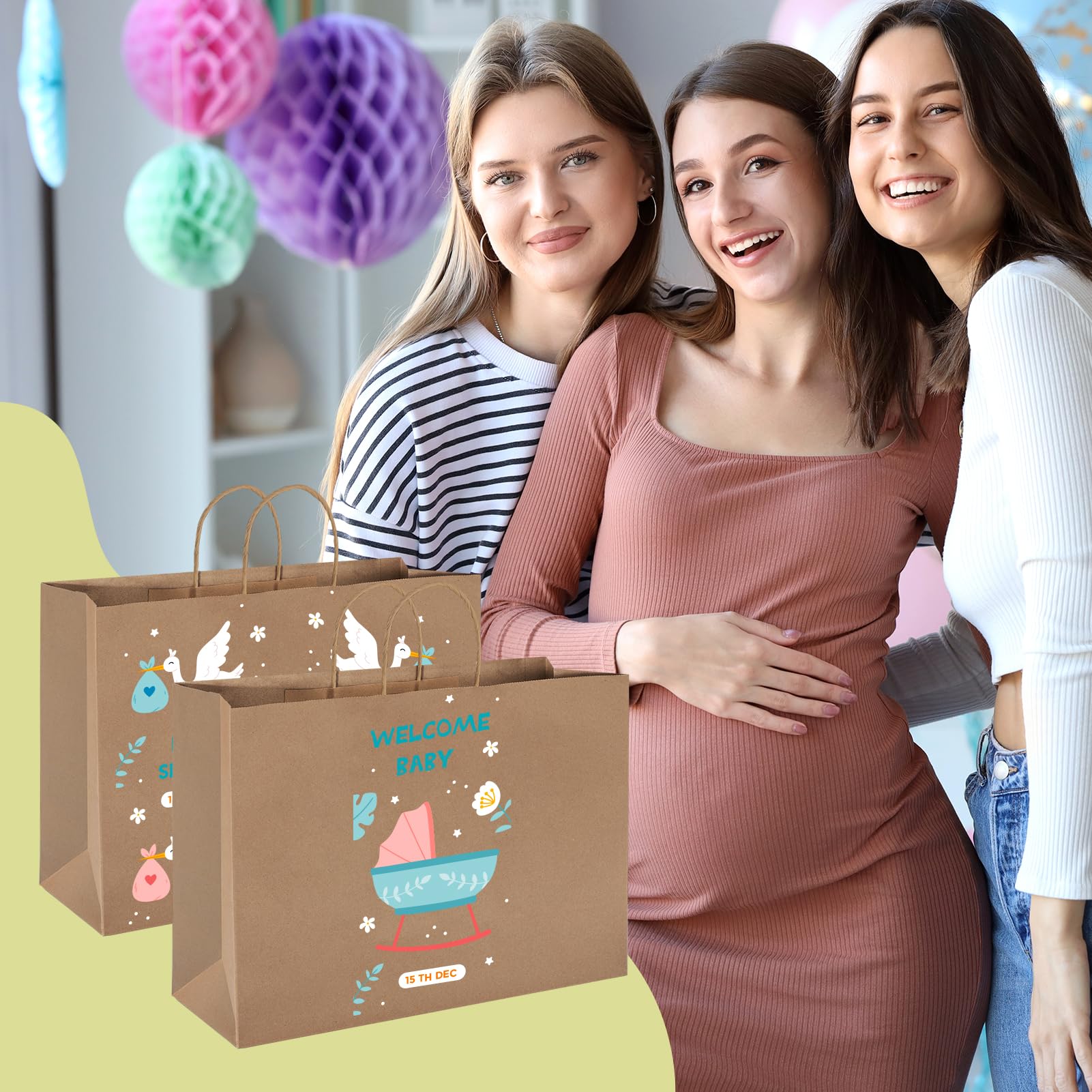 MESHA bolsa expuesta en tienda boutique, mejora la experiencia de compra