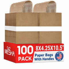 MESHA bolsa al frente mostrando empaquetado profesional y versátil