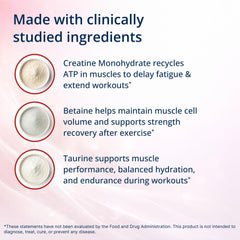 Metagenics Creatine UP servido en vaso mezclado, hidratación y preparación rápida