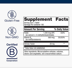 Metagenics etiqueta con ingredientes activos para ver precisión