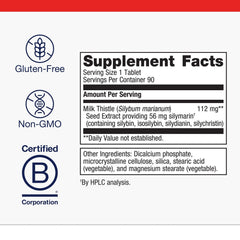 Metagenics etiqueta con ingredientes y certificaciones para confianza