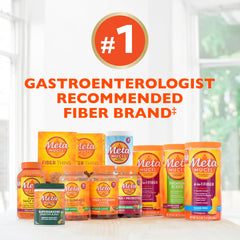 Metamucil en desayuno estilo de vida persona sosteniendo vaso energizante