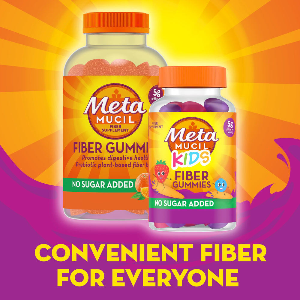 Metamucil niños tomando gomitas con sabor mixed berry, aceptación