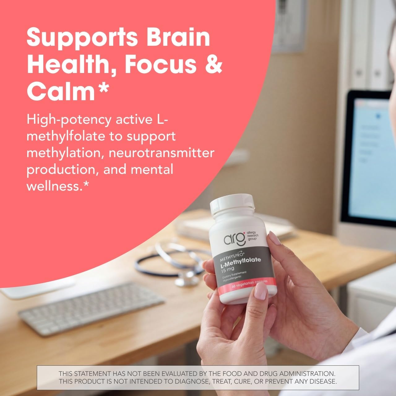MethylPro cápsula en primer plano, textura clara y confianza en pureza