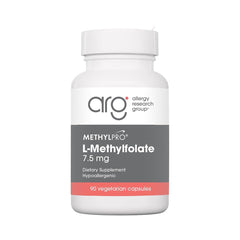 MethylPro frasco frontal mostrando etiqueta y beneficio de folato activo