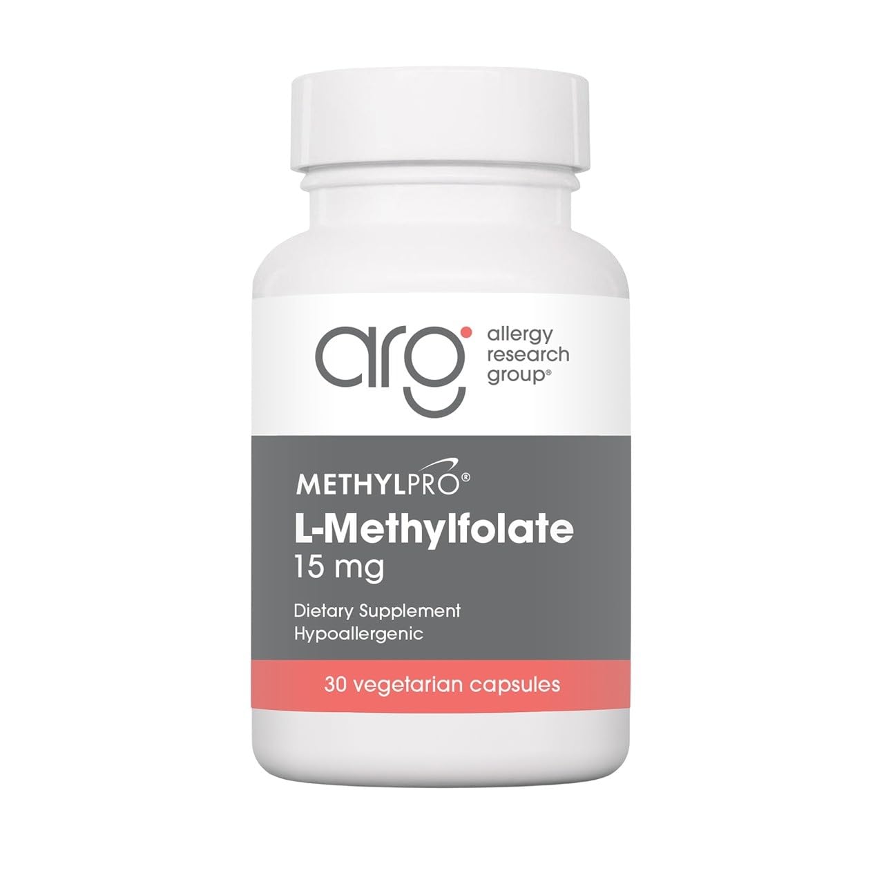 MethylPro envase frontal claro mostrando 30 cápsulas y beneficio de potencia