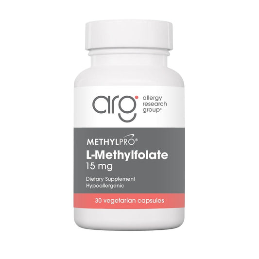 MethylPro envase frontal claro mostrando 30 cápsulas y beneficio de potencia