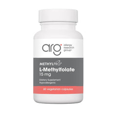 MethylPro envase frontal mostrando marca y beneficio de folato activo
