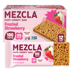 Mezcla barra fresa frontal mostrando cobertura y brillo apetecible