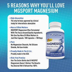 MgSport etiqueta con ingredientes y dosis bien legible