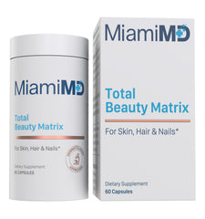 MiamiMD vista frontal del envase mostrando la marca y beneficio aparente