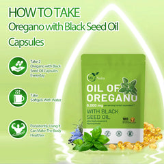MicaNutra cápsulas con hojas de orégano mostrando origen natural