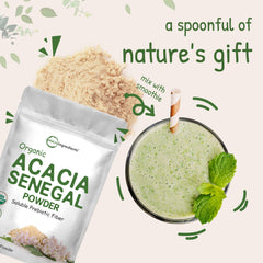 Micro Ingredients bolsa junto a cucharita para comparar tamaño y rendimiento