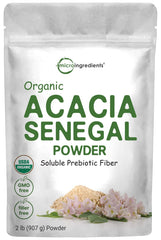 Micro Ingredients frente del empaque mostrando bolsa de 2 lb y beneficios claros