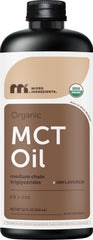 Micro Ingredients sello USDA Organic visible en la etiqueta de calidad