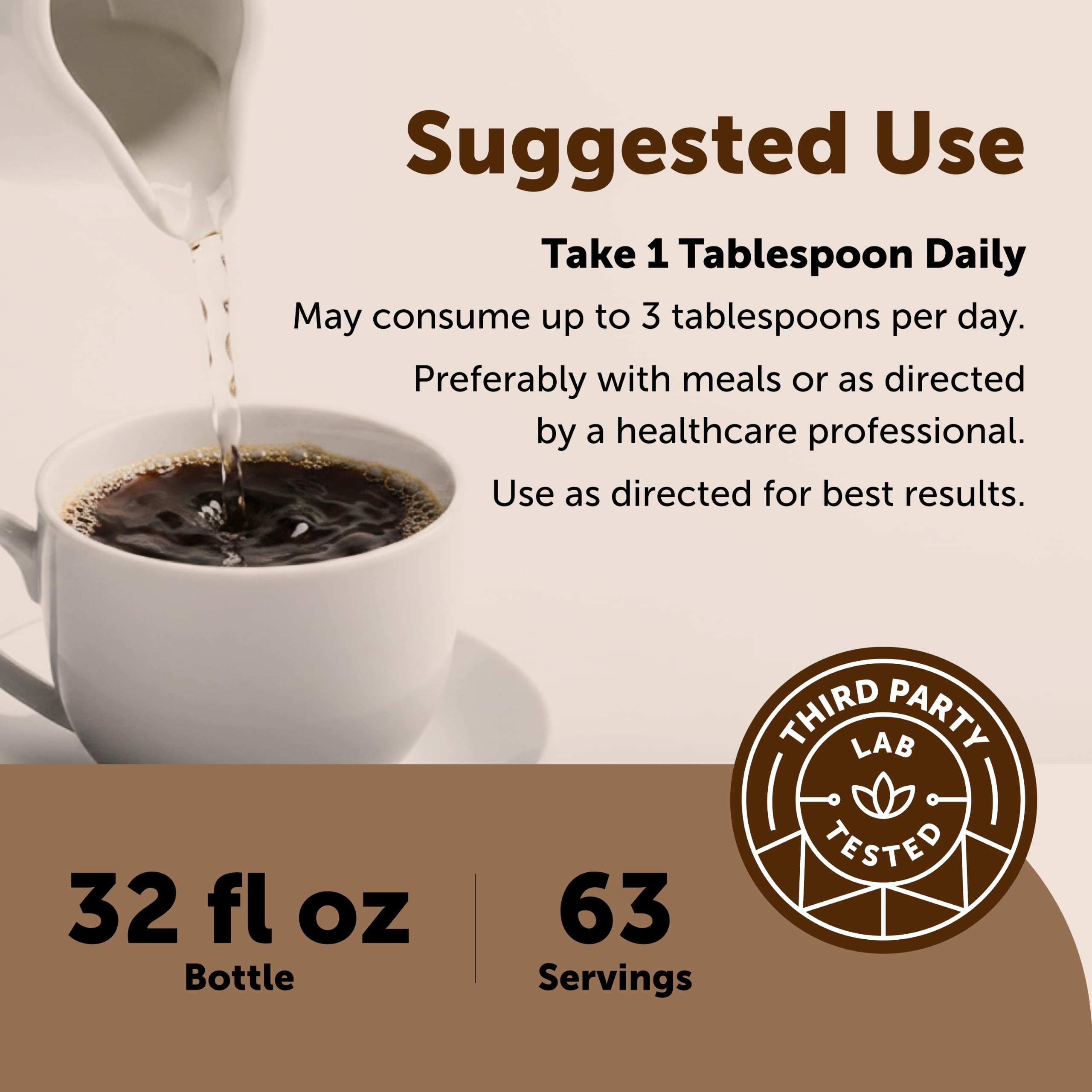 Micro Ingredients vertido en café mostrando mezcla fácil y energía añadida