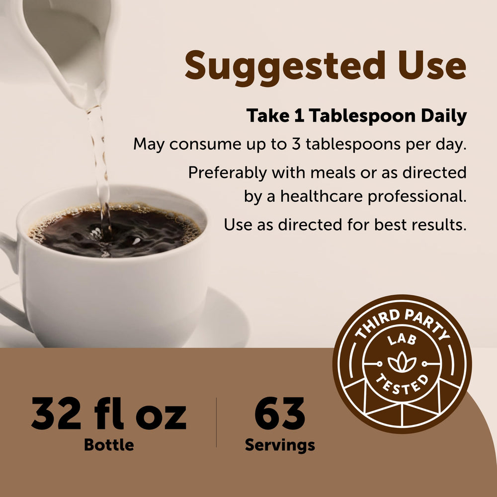 Micro Ingredients vertido en café mostrando mezcla fácil y energía añadida