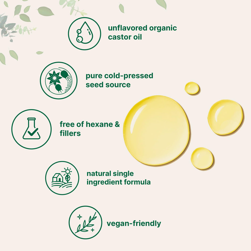 Micro Ingredients textura espesa del aceite de ricino, buena para mezclas