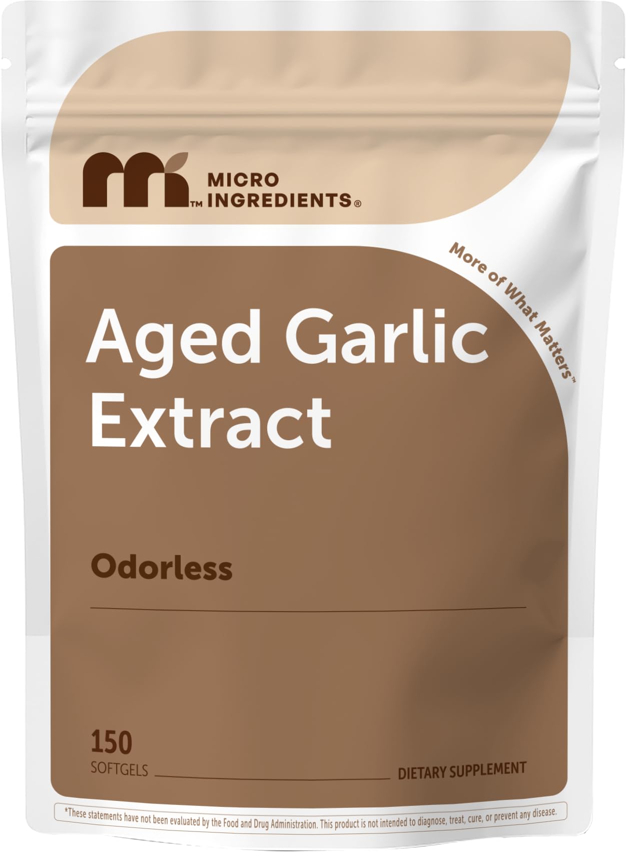 Micro Ingredients mostrador frontal del envase con información clara y beneficio práctico