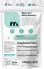 Micro Ingredients Alpha GPC primer plano de softgel mostrando textura y base en aceite MCT